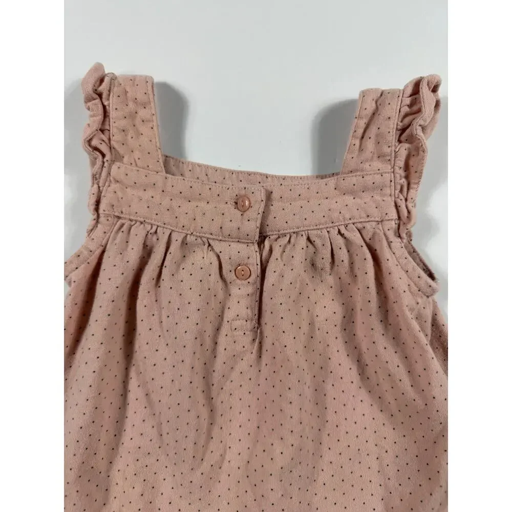 Baby Gap Organically Grown Cotton Dot Flutter Tank & Bloomers 18–24 Months